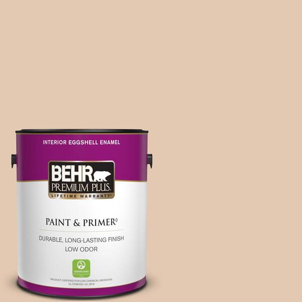 BEHR PREMIUM PLUS 1 gal. #S230-2 Mesquite Powder Eggshell Enamel Low Odor Interior Paint & Primer
