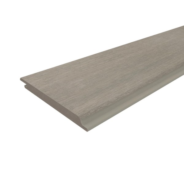 All Weather Siding Pro 5.59 in. x 192 in. Straight Grain Roman Antique Composite Lap Siding