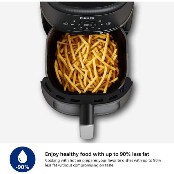 Philips 4.4 qt. Air Fryer with Rapid Air Technology in Black