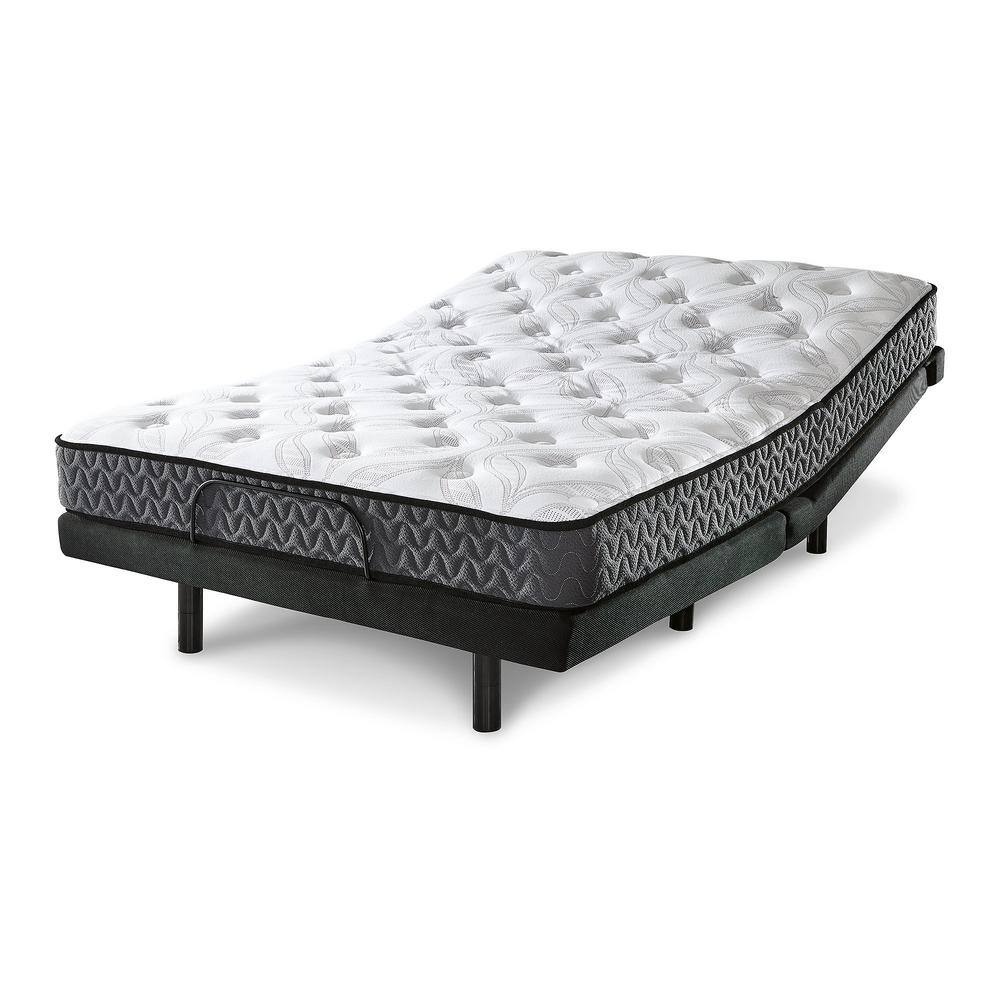 White 8" Queen Innerspring Mattress with Quilted Foam