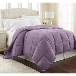 Vilano Down Alternative Lavender Solid Full/Queen Microfiber Comforter