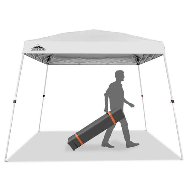 EAGLE PEAK 10 ft. x 10 ft. Slant Leg Instant Outdoor Canopy Tent