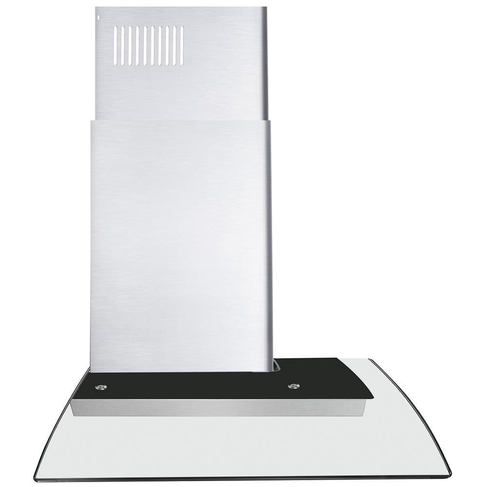 Cosmo 36" Stainless Steel Wall Mount Range Hood with Charcoal Filter