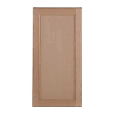 Easthaven Saker Assembled 15x30x12 in. Frameless Wall Cabinet in Unfinished Beech