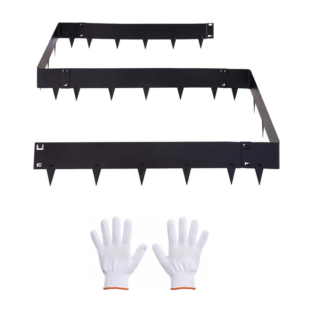 6 Pack 40 x 8.15 in. Galvanized Steel Landscape Edging, Heavy-Duty Metal Garden Edge Border with Gloves price history on PriceWatchPro