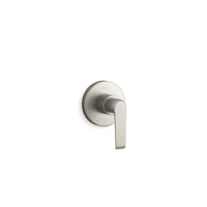 Avid 1-Handle Valve Handle Trim Kit in Vibrant Brushed Nickel (Valve Not Included)