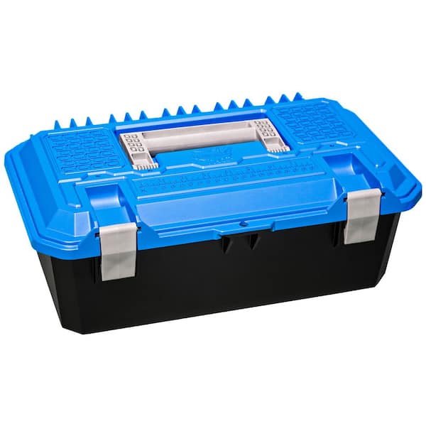 DECKED Crossbox 17 in. Drawer Tool Box in Blue and Black