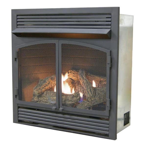 Ventless Dual Fuel Fireplace Insert, Ventless Gas Fireplace Insert With Remote