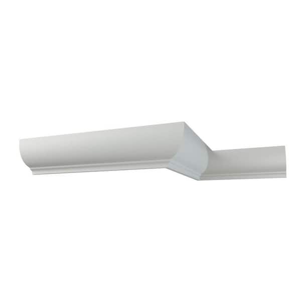 Rockwall 2.75 in. D x 4.25 in. W x 94.5 in. L Polyurethane Crown Moulding