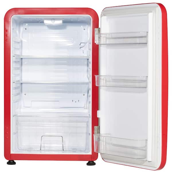 Crosley 3.2 cu. ft. 1-Door Compact Refrigerator, Retro Design