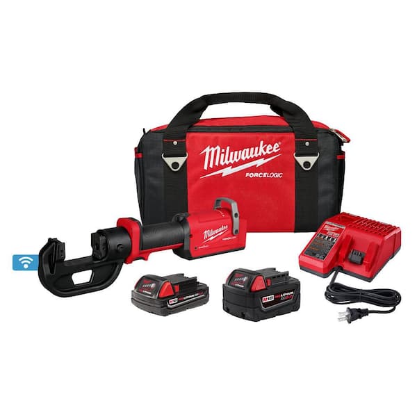 M18 18V Lithium-Ion Brushless Cordless FORCE LOGIC 12T Kearney Linear Crimper Kit
