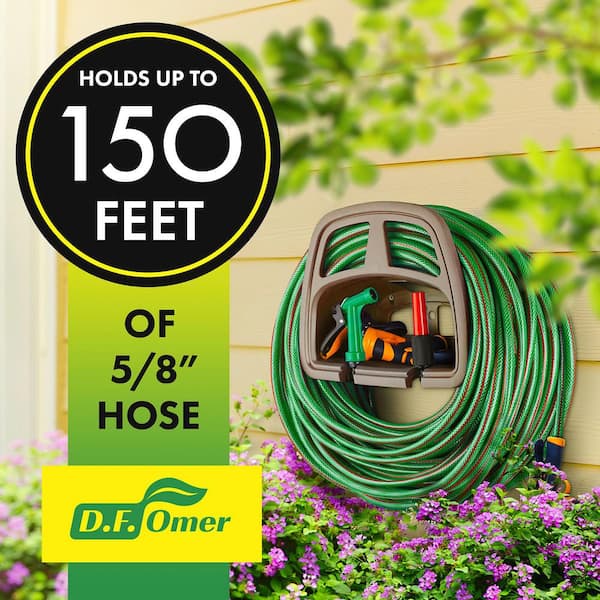 Reviews for DF OMER Plastic Garden Water Hose Holder with Storage