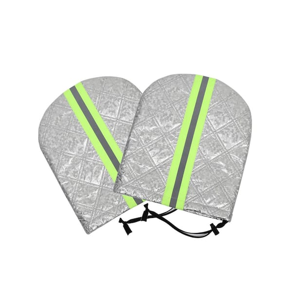 Wellco Car rearview mirror snow and ice protection cover, 2-pack