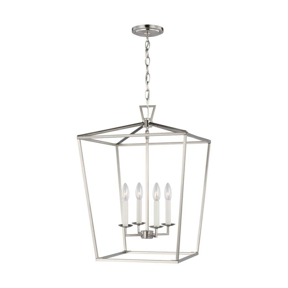 Generation Lighting Dianna 4-Light Brushed Nickel Medium Hanging