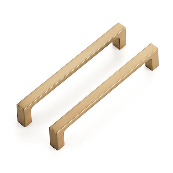 10-Pack 5 in. Square Cabinet Handles in Bronze, Cabinet Pulls, Drawer Pulls, Kitchen Cabinet Hardware, Kitchen Handles