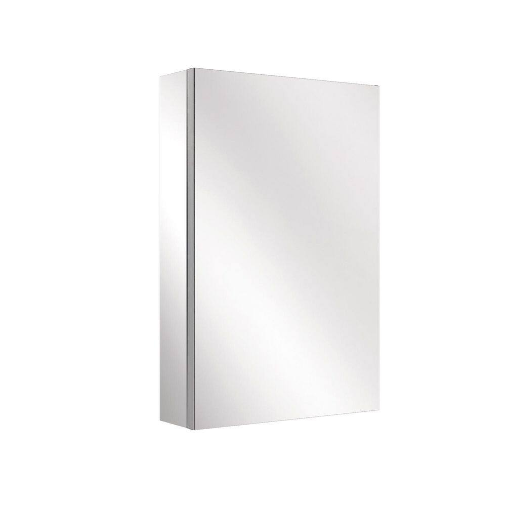 24 in. W x 30 in. H Aluminum Bi-View Rectangular Medicine Cabinet with Mirror, Wall/Surface Mount price history on PriceWatchPro