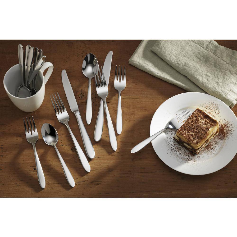 Mooncrest 20-Piece Stainless Steel Flatware Set, Service for 4