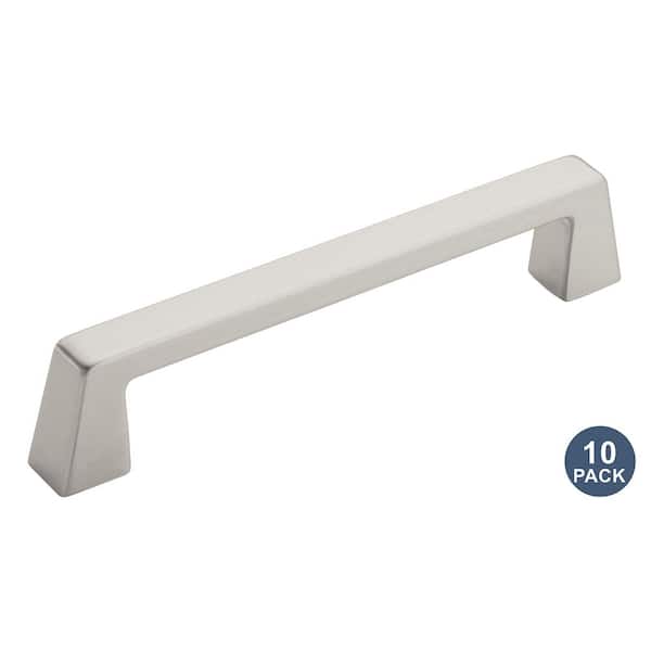 10-Pack Blackrock 5 1/16 in. 128 mm Satin Nickel Drawer Pulls