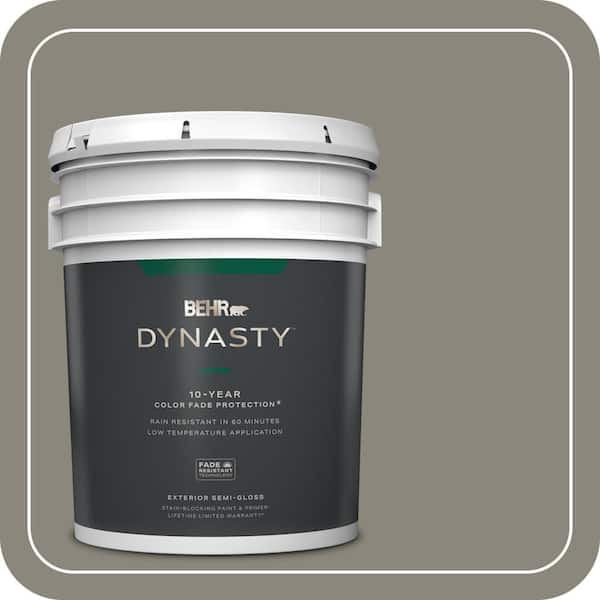 BEHR DYNASTY 5 gal. #T12-11 Compass Semi-Gloss Enamel Exterior Stain-Blocking Paint & Primer