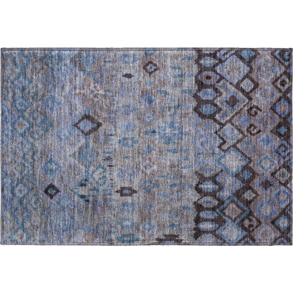 Mayfield Premium Machine Washable Abstract AMF2303 Brown 2 ft. x 3 ft. Accent Rug price history on PriceWatchPro