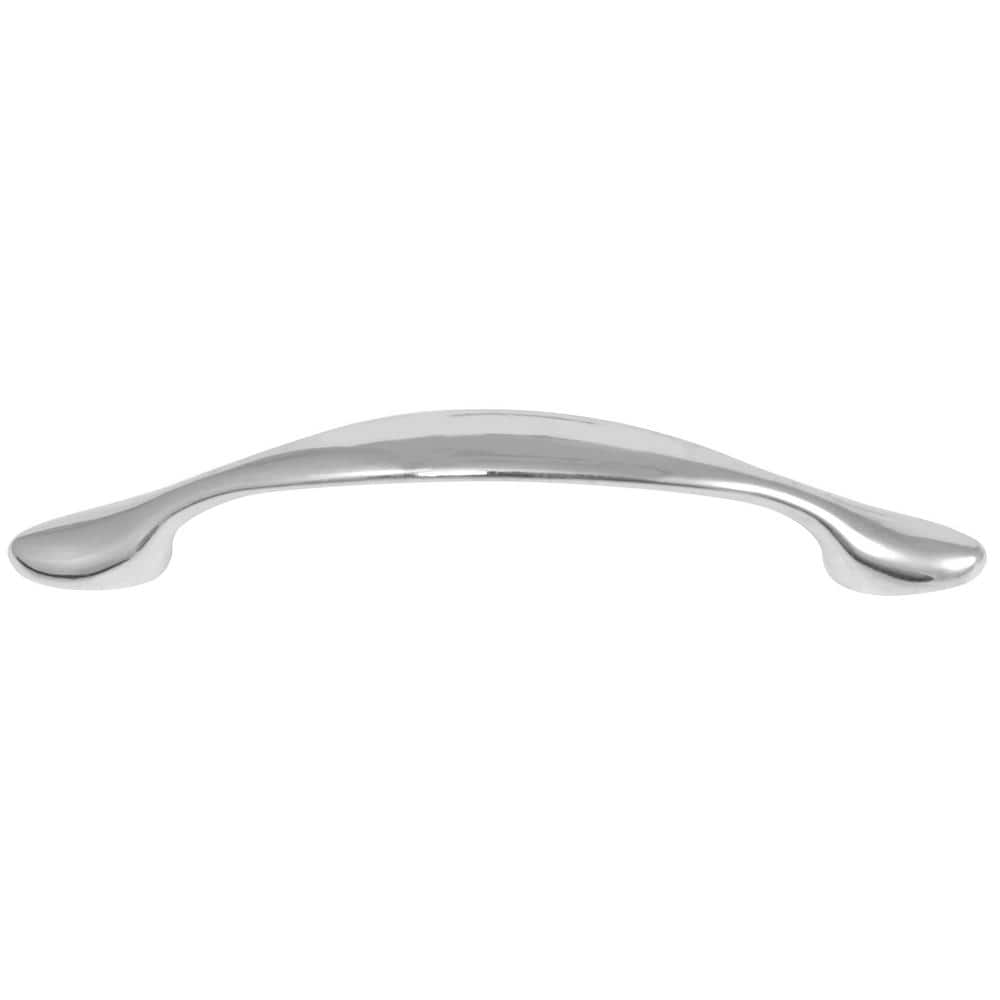 Delano 3-3/4 in. Center-to-Center Polished Chrome Bar Pull Cabinet Pull (25226) price history on PriceWatchPro