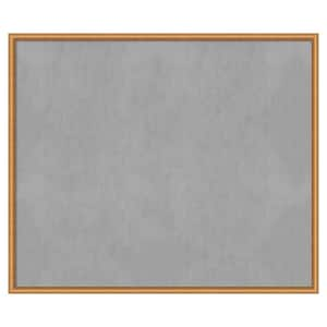 Salon Scoop Copper 50 in. x 42 in Framed Magnetic Board