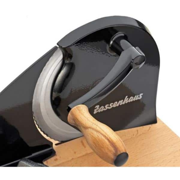  Zassenhaus Manual Bread Slicer, Classic Hand Crank
