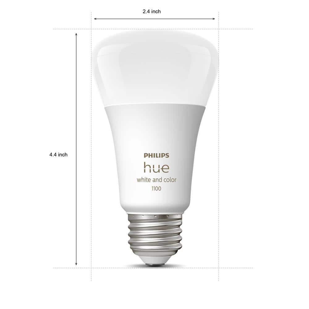 Philips Hue 75W Multicolor Dimmable Smart LED Light Bulb