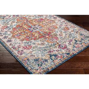 Demeter Ivory 4 ft. x 4 ft. Indoor Area Rug