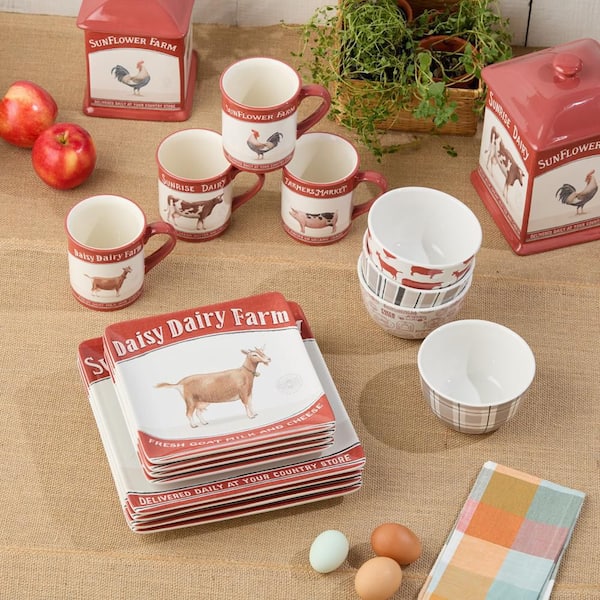 Certified International Vintage Farm 16-Piece Multi-Colored - Main Image