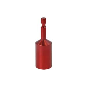 2-1/2 in. x 3/4 in. #14 SW Red Hex Nut Driver for Horizontal Rod Anchor Installation