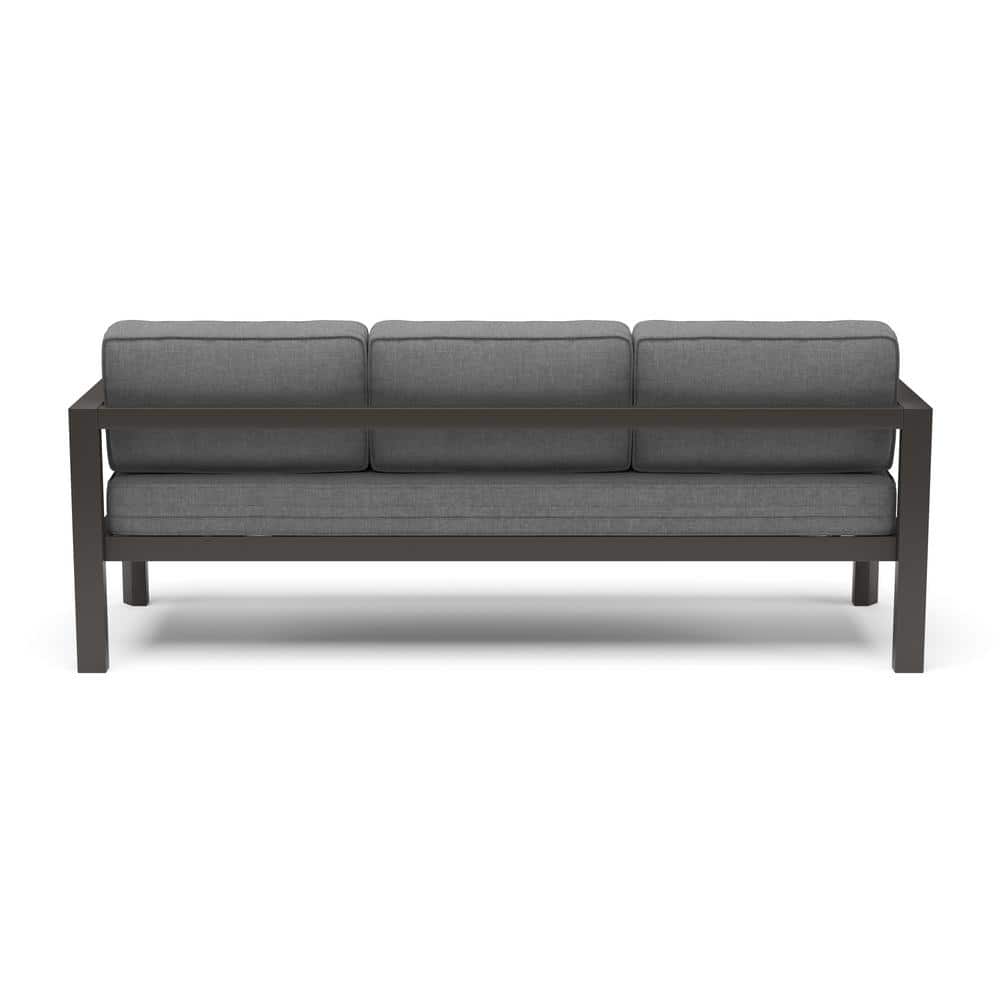 Grayton Gray Aluminum 5-Person Outdoor Sofa Set