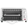 Courant 4-Slice Countertop Toaster Oven with Bake and Broil Functions and  30-Minute Timer in Black TO-942K - The Home Depot