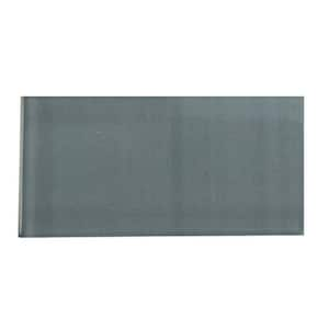 Ivy Hill Tile Contempo Blue Gray 6 in. x 3 in. x 8mm Polished Glass ...