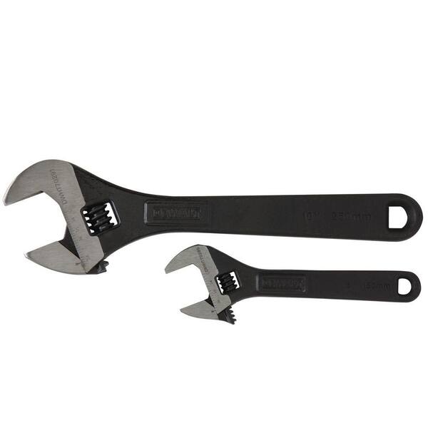 DEWALT 10 in. and 6 in. Adjustable Wrench Set