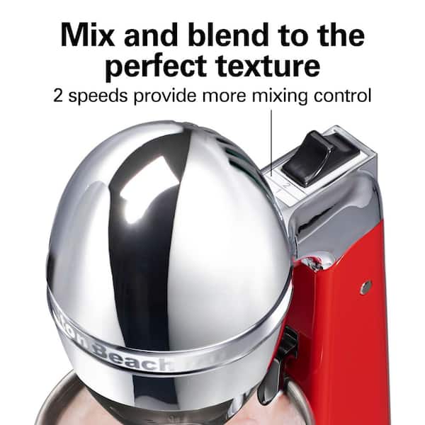 Hamilton Beach DrinkMaster 28 oz. 2 Speed Red Drink Mixer Blender