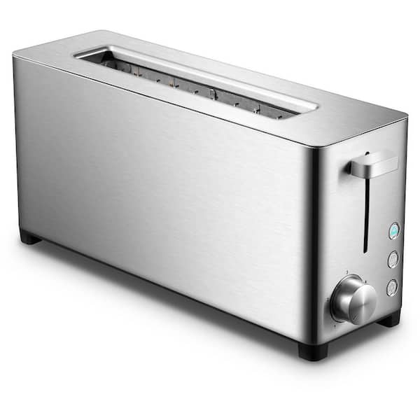 Dropship 2-Slice Toaster With 1.5 Inch Wide Slot, 5 Browning