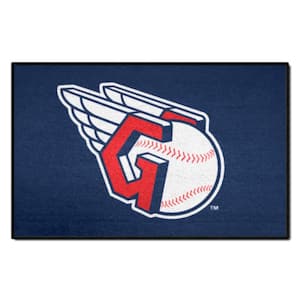 MLB Cleveland Guardians Navy Blue 2 ft. x 3 ft. Area Rug