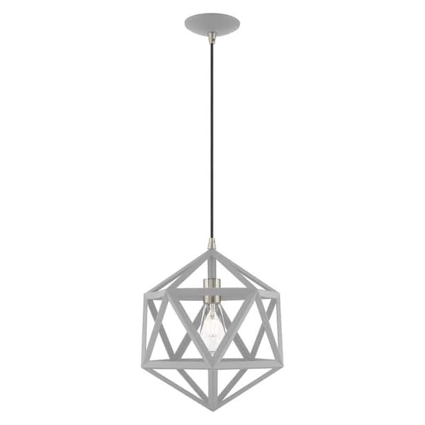 AVIANCE LIGHTING Hassinger 1-Light Nordic Gray Island Pendant