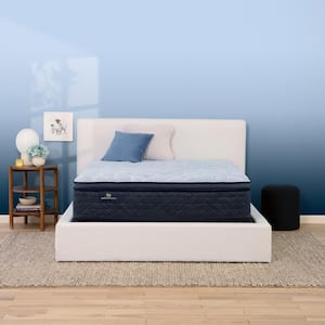 Perfect Sleeper Nurture Night California King Plush Pillow Top 14.5 in. Mattress