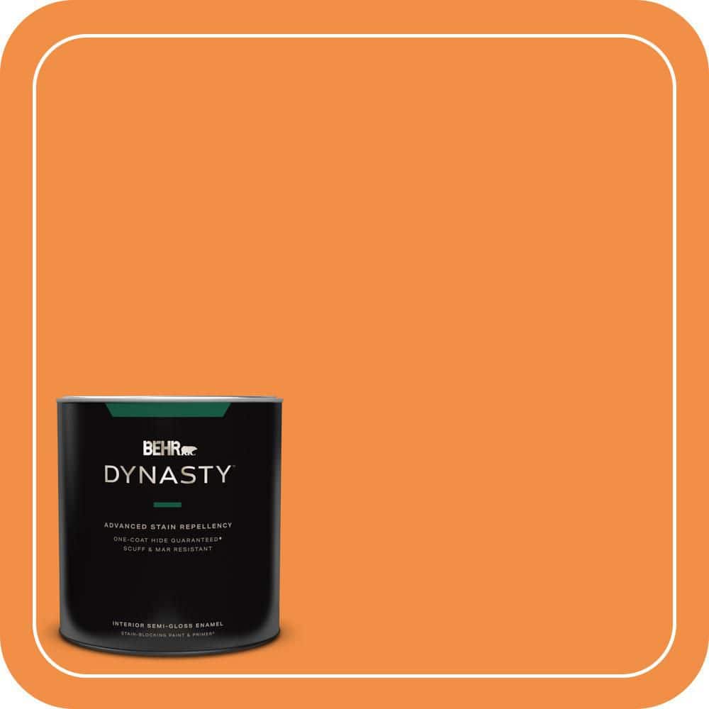 1 qt. #260B-7 Bird of Paradise Semi-Gloss Enamel Interior Stain-Blocking Paint and Primer price history on PriceWatchPro