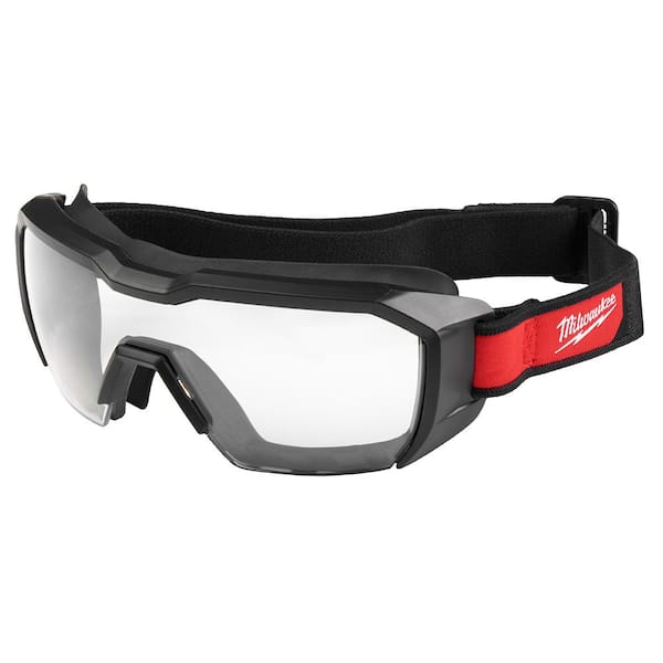 Milwaukee Clear Low Profile Dual Coat Len's Vented Goggles 48-73