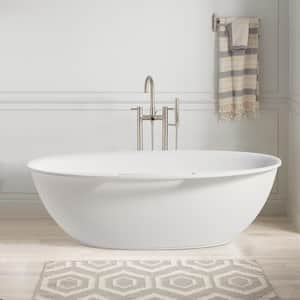 Moneta Asymmetric Mini Oval Bathtub (H-45)