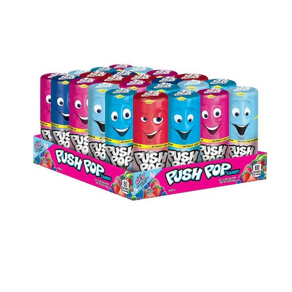 TOPPS Jumbo Push Pop Assorted Flavors Candy 474768 - The Home Depot