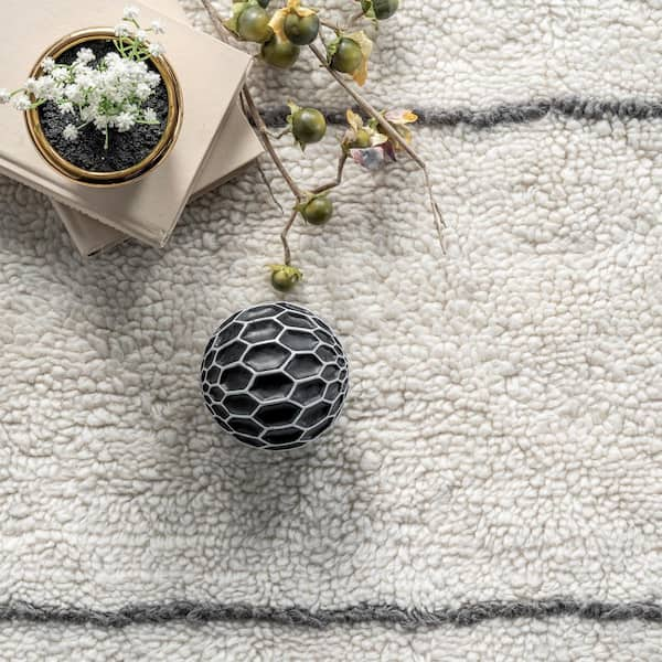 Morihata Ishikoro Pebble Bath Mat, Light Grey | Japandi Supply House