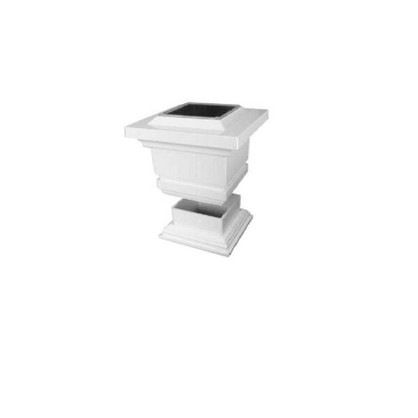 HB&G 8 in. Cap and Base Set for Permacast Square