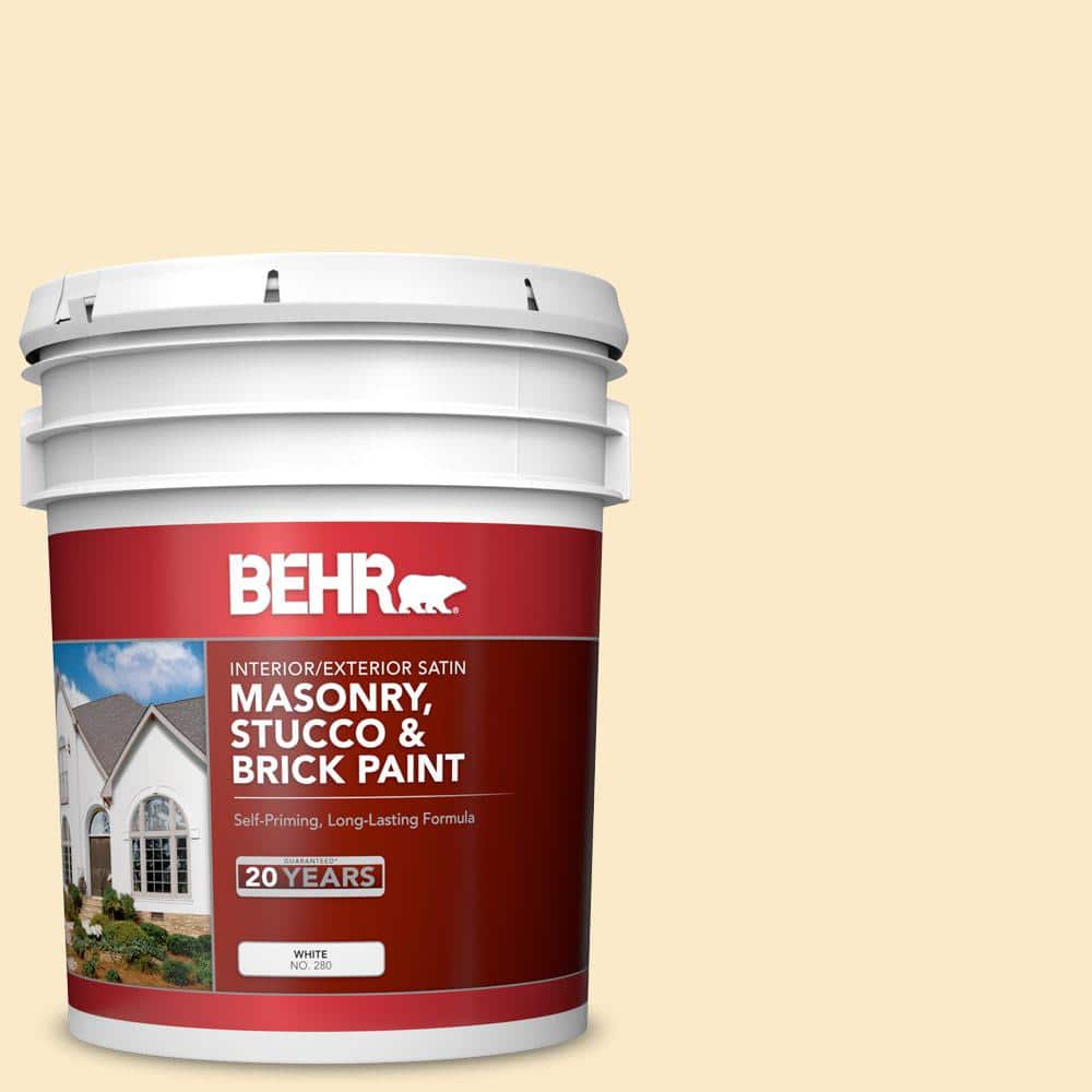 5 gal. #M290-2 Frittata Satin Interior/Exterior Masonry, Stucco and Brick P