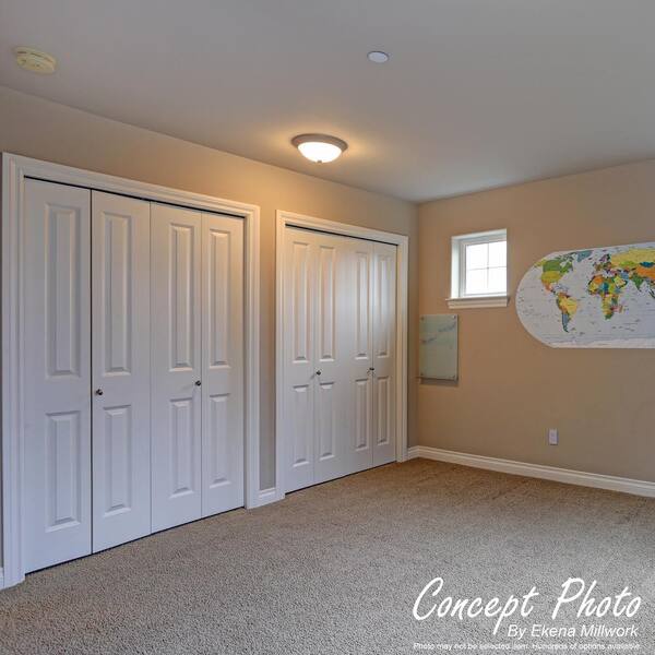 Ekena Millwork 2-1/4 in. x 5/8 in. x 84 in. Colonial Casing Moulding, PVC