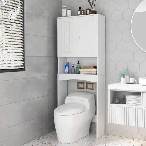Lavish Home 11 in. Bathroom Pedestal Sink Space Saver Organizer HW0500122 -  The Home Depot