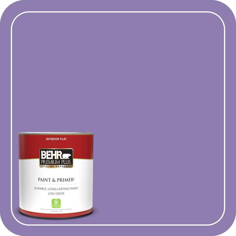 1 qt. #PPU16-04 Purple Agate Flat Low Odor Interior Paint & Primer price history on PriceWatchPro